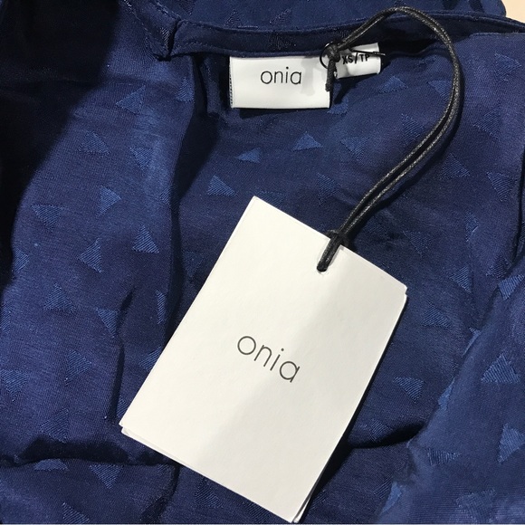 Onia Melanie Floating Triangle Dress, Women's Size XS - Blue Shadow - Picture 5 of 12